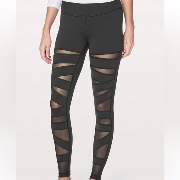 🖤 Lululemon Wunder Under Hi-Rise Tech Mesh Leggings – Size 8 (28” Inseam) - Picture 1 of 11